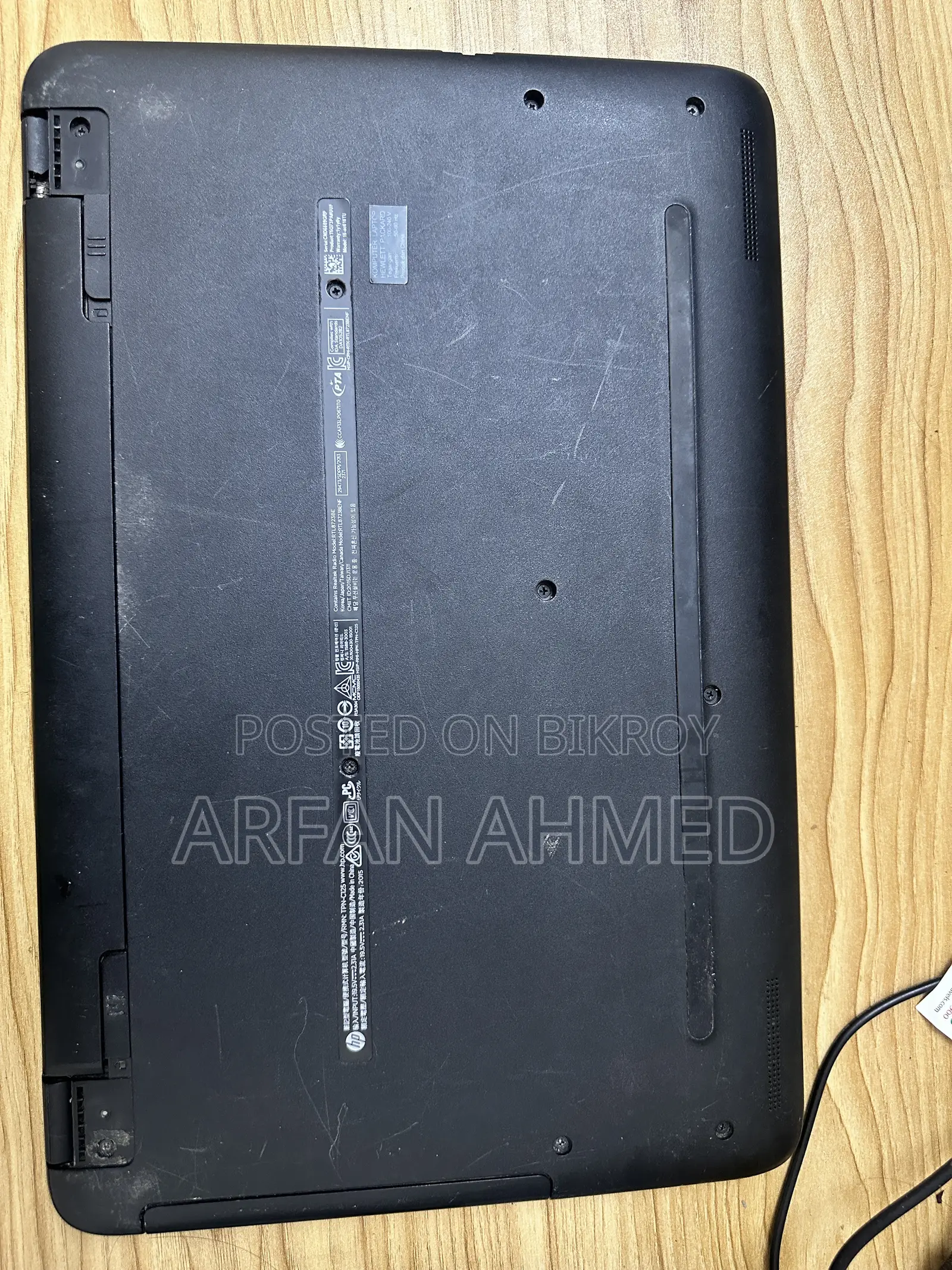Laptop HP 4GB Intel Core I3 SSD 128GB