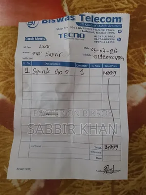 Tecno Spark Go 64 GB Silver