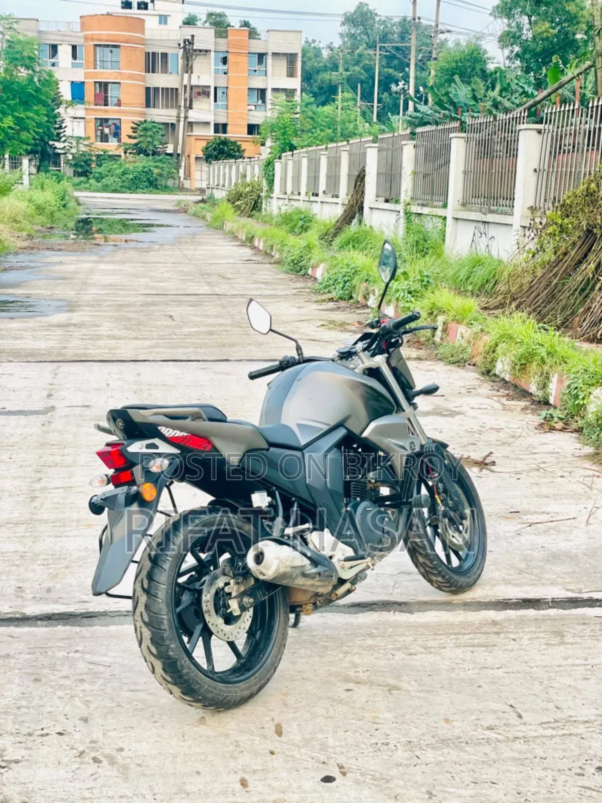 New Yamaha FZS V2 2025 Gray