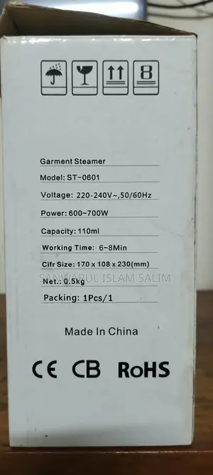 ইস্ত্রি/আয়রন/Garment Steamer/Mini Travel Steamer