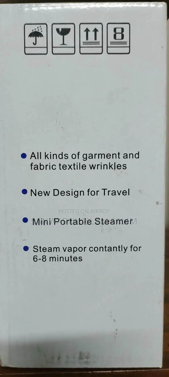 ইস্ত্রি/আয়রন/Garment Steamer/Mini Travel Steamer