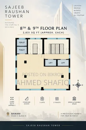 Commercial Floor for Sale in Prime Location of Banani