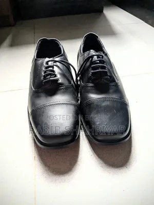 Black Lace- Up Formal Shoes
