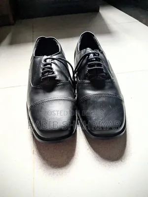 Black Lace- Up Formal Shoes