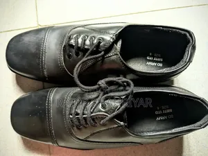 Black Lace- Up Formal Shoes