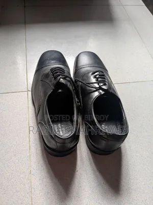 Black Lace- Up Formal Shoes