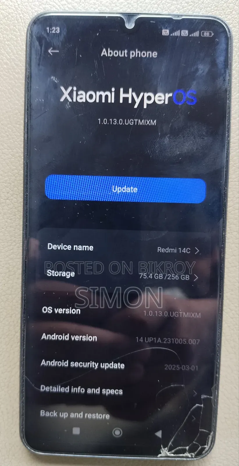 Xiaomi Redmi 14C 256 GB Black
