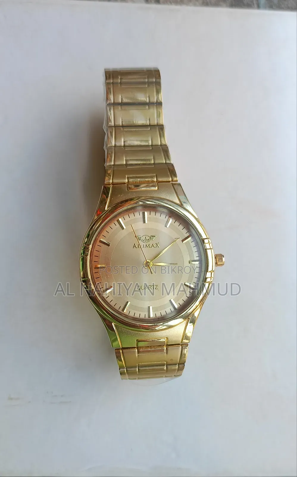 ADIMAX AM-602 Gold Watch