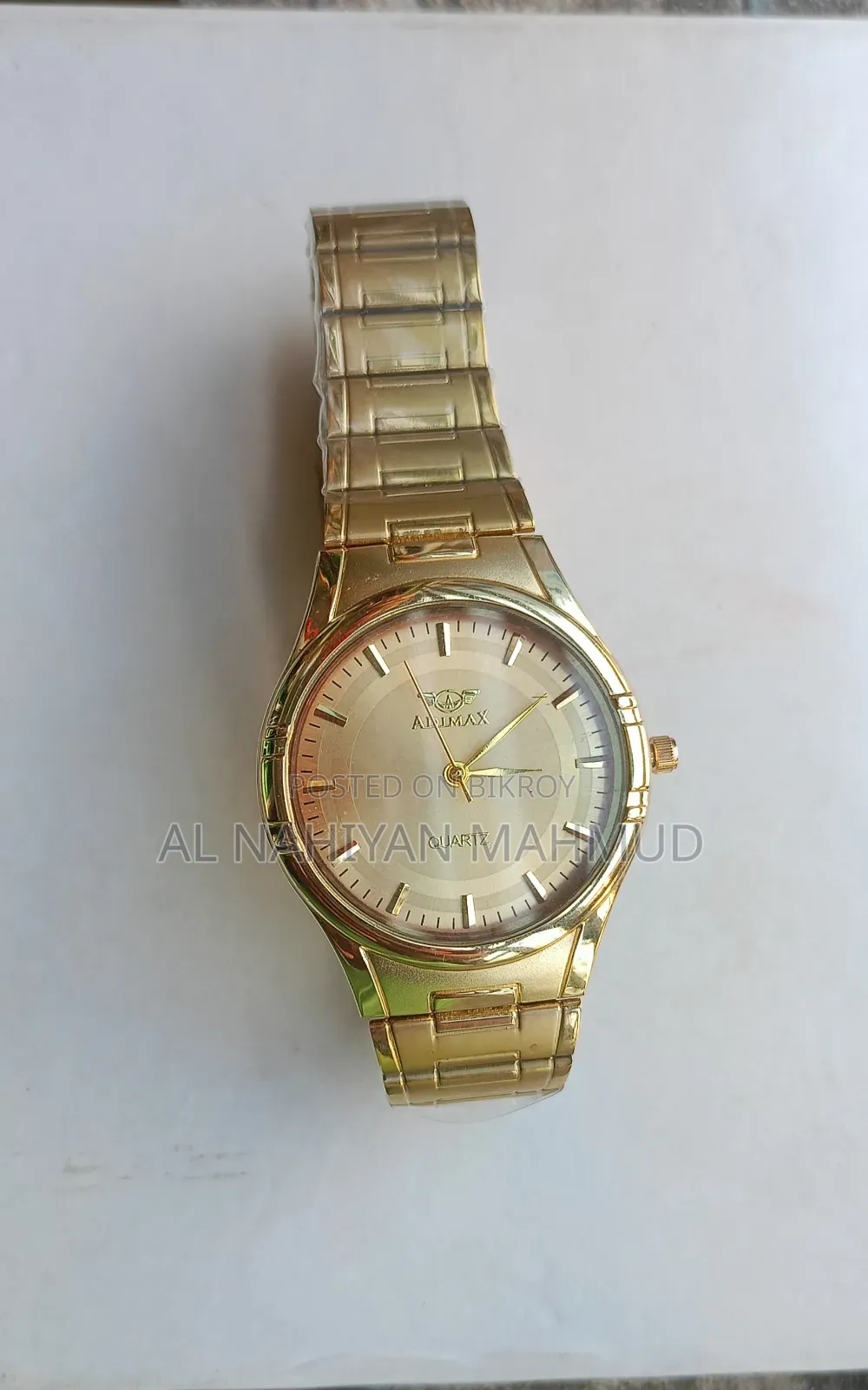 ADIMAX AM-602 Gold Watch