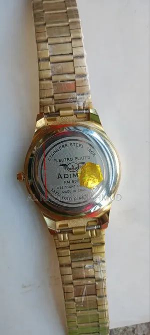 ADIMAX AM-602 Gold Watch