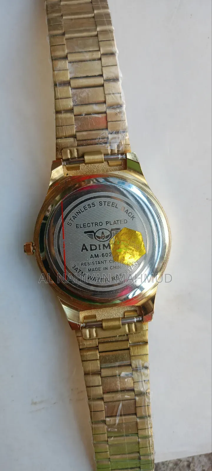 ADIMAX AM-602 Gold Watch