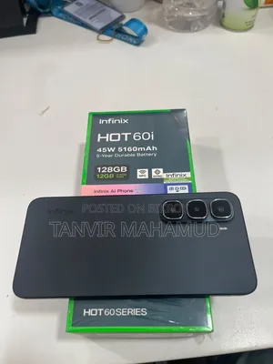 Infinix Hot 60i 128 GB Black