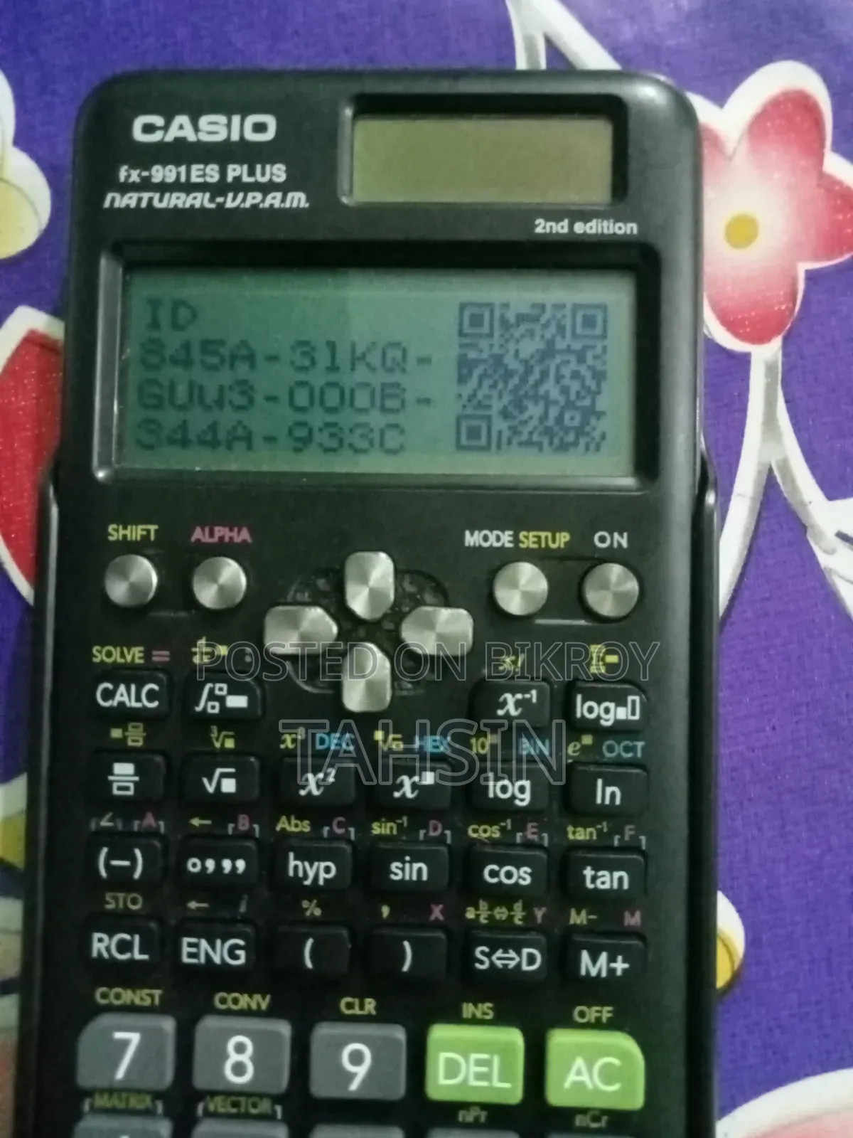 Original Scientific Casio Calculator