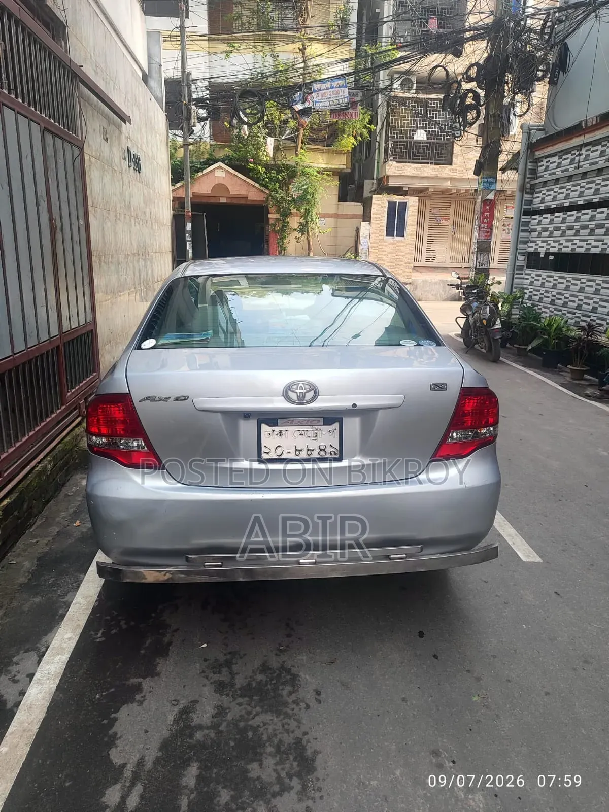 Toyota Axio 2011 Silver