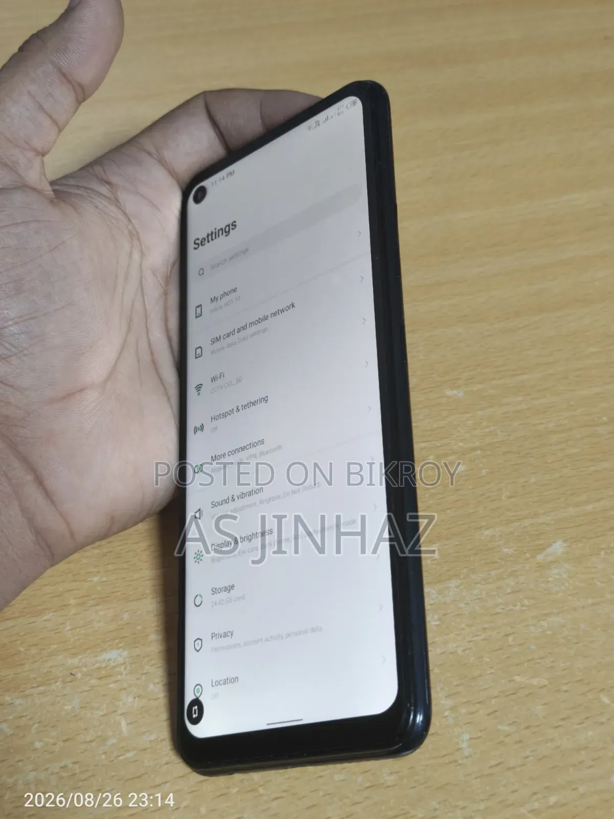 Infinix Hot 10 128 GB Black