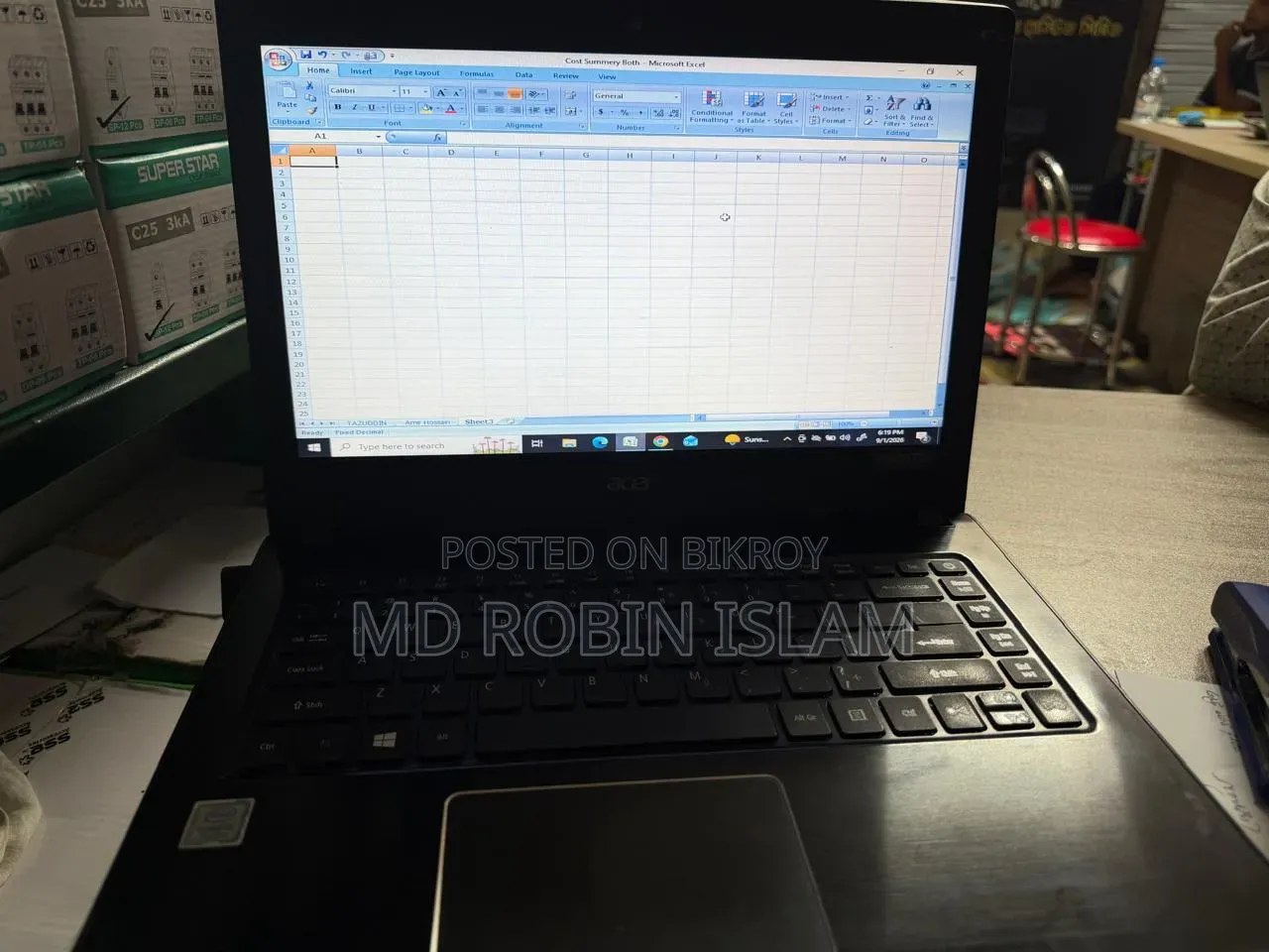 Laptop Acer AcerNote 3GB Intel Core i3 HDD 1T