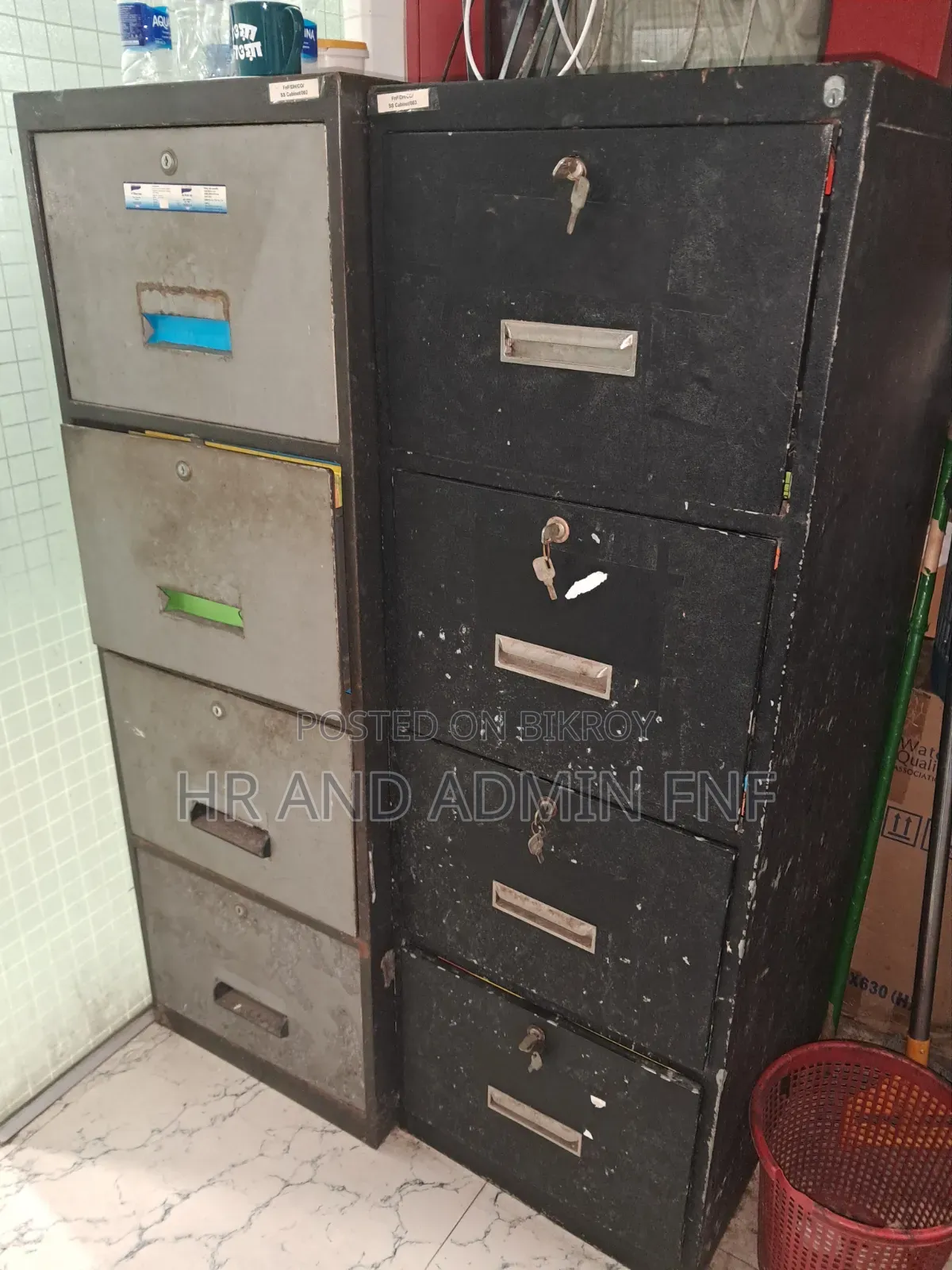 4-Drawer Metal Document Filing Cabinet