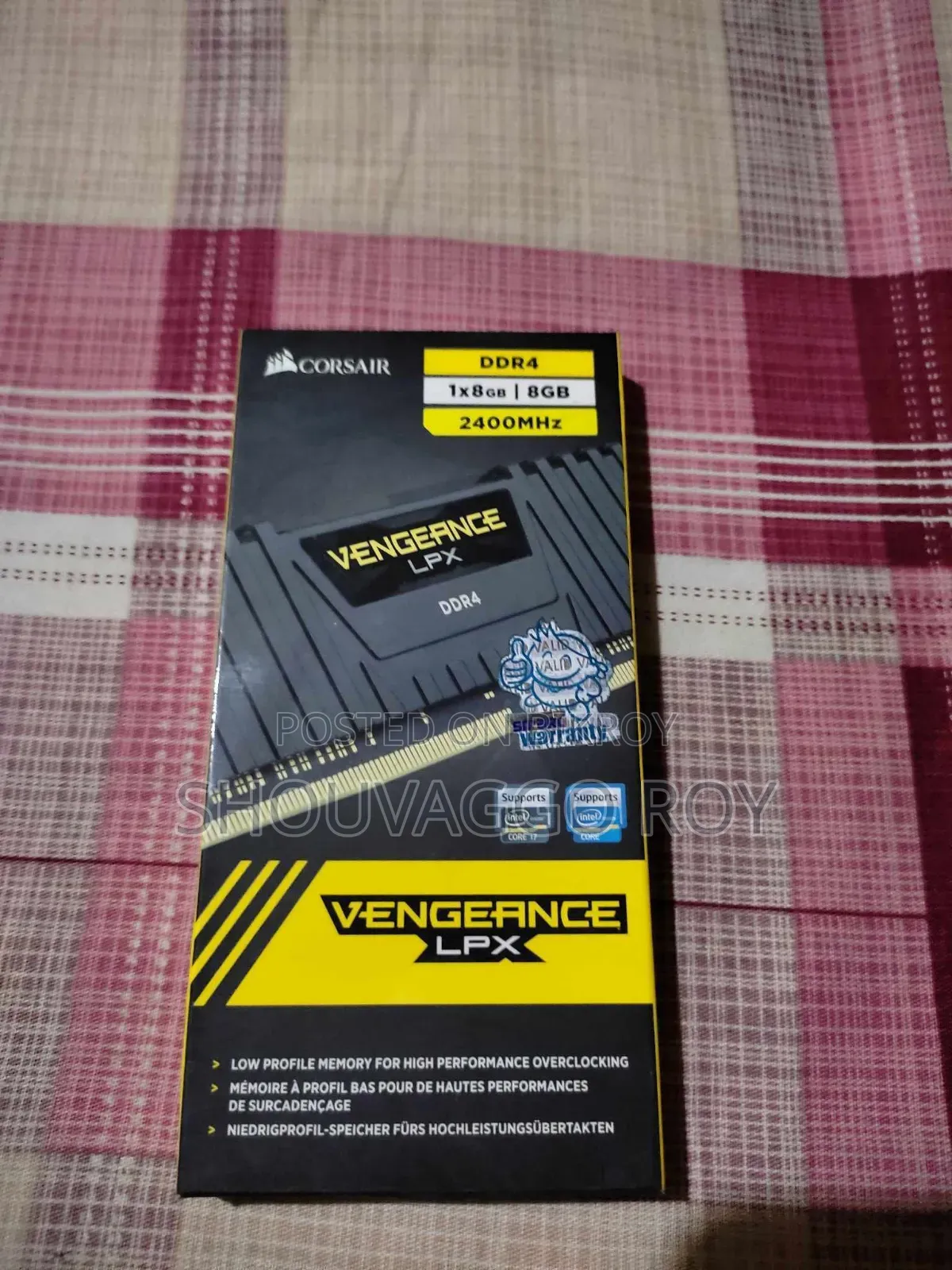 Corsair Vengeance LPX Dd4 8gb 2400 MHZ 1 Stick
