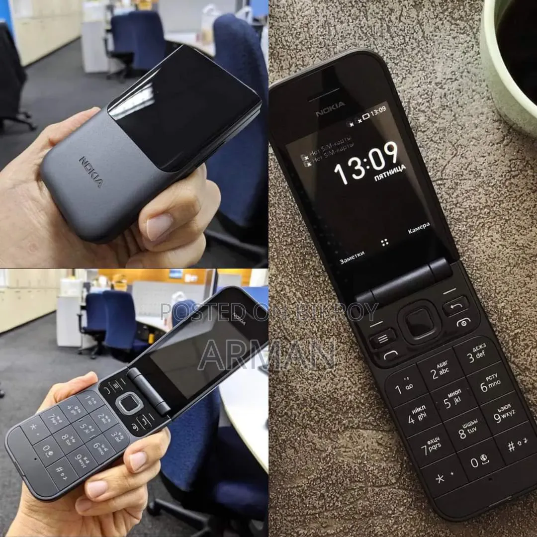 New Nokia 2720 Flip 512 GB Black