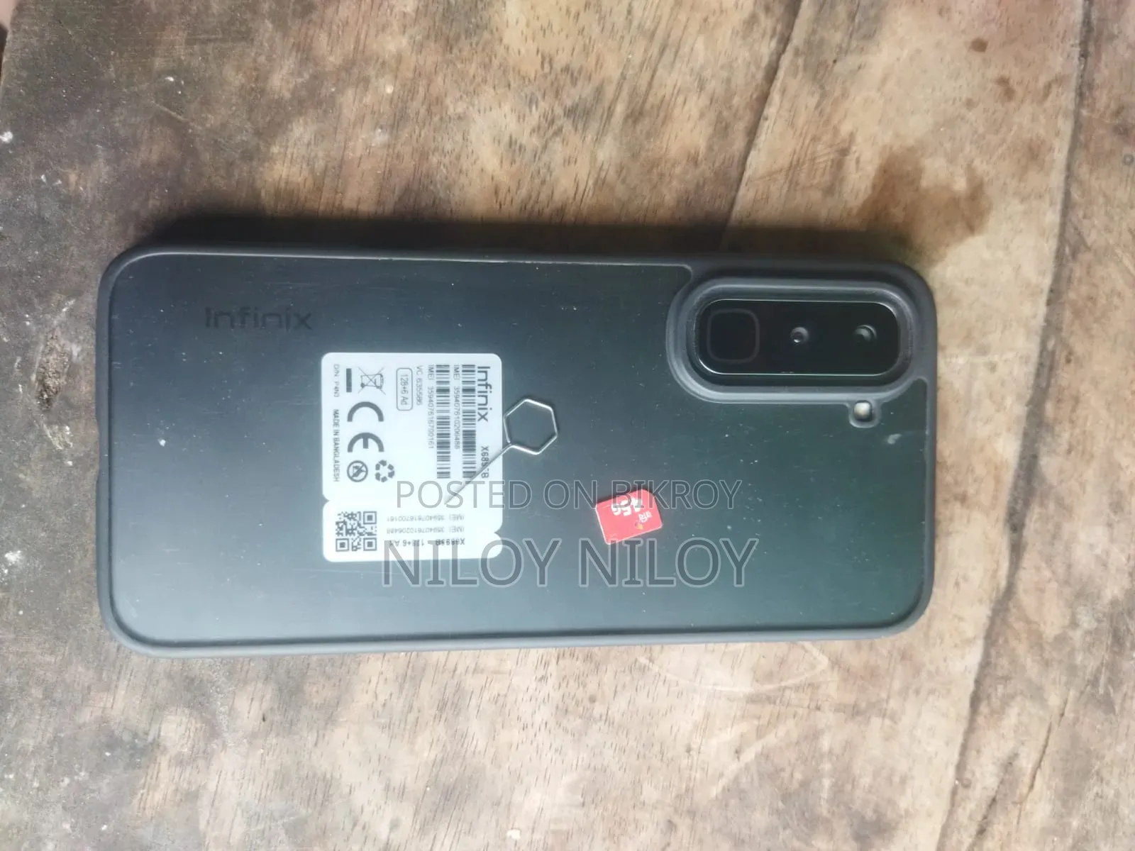 Infinix Hot 70 128 GB Black