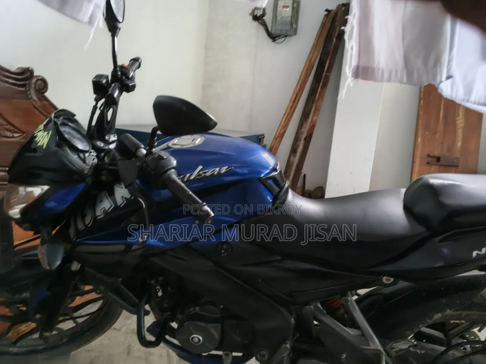 Bajaj Pulsar NS 160 2019 Blue