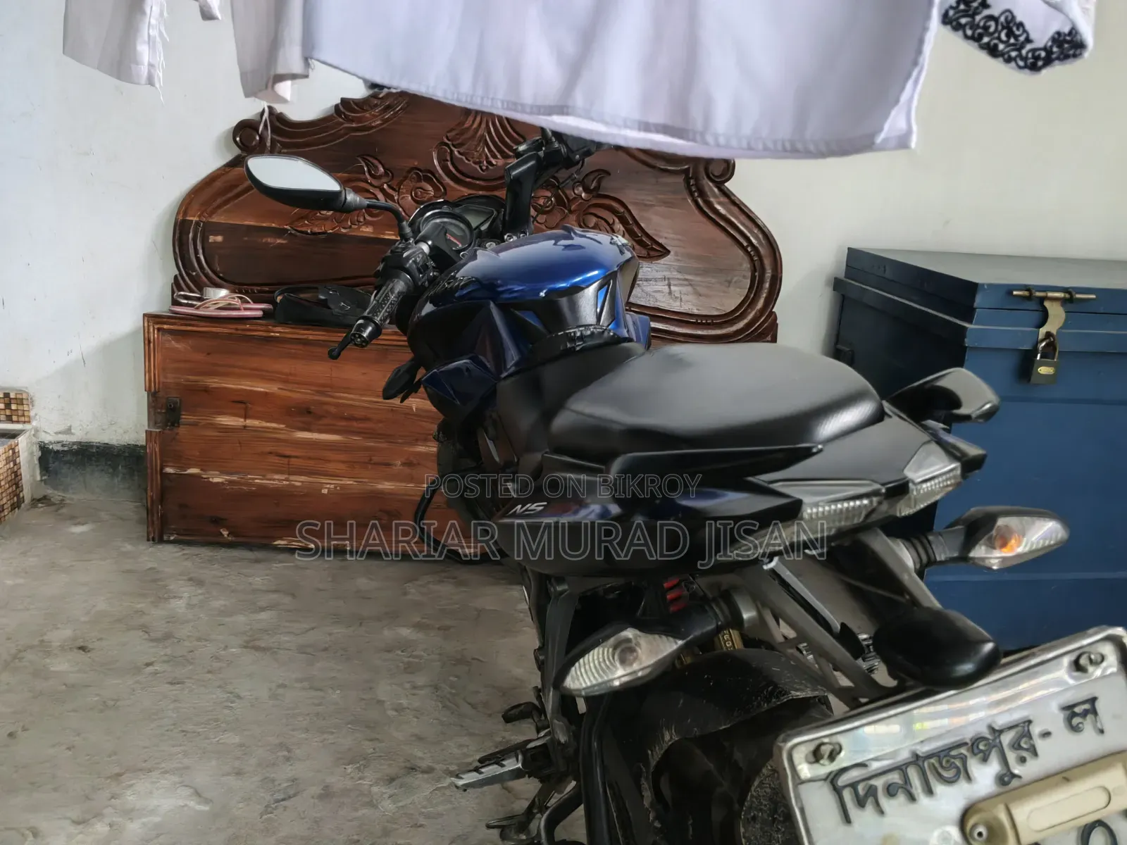 Bajaj Pulsar NS 160 2019 Blue