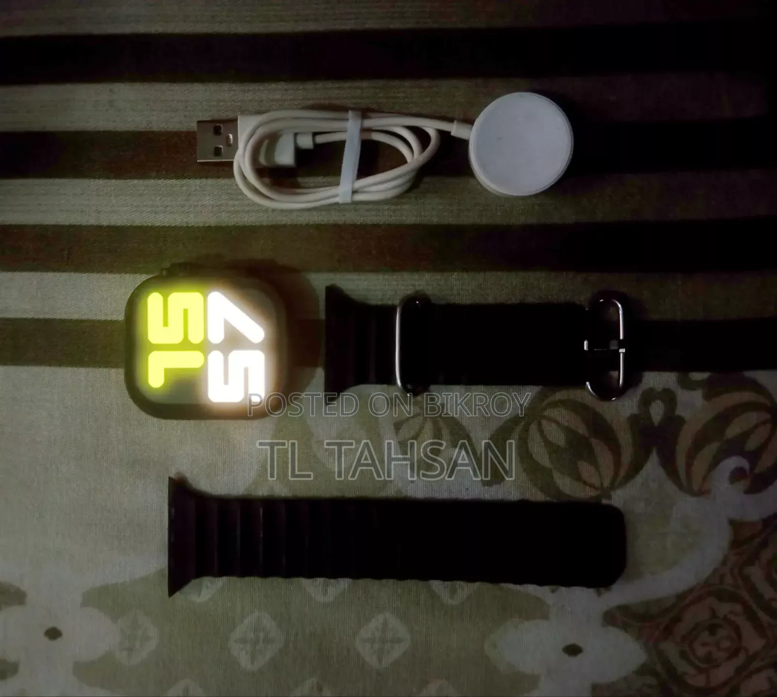  T900 Ultra Smartwatch | HiWatch Pro App | ২টি Strap + Charger
