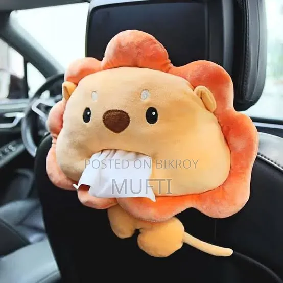 Lion Car Tissue Holder