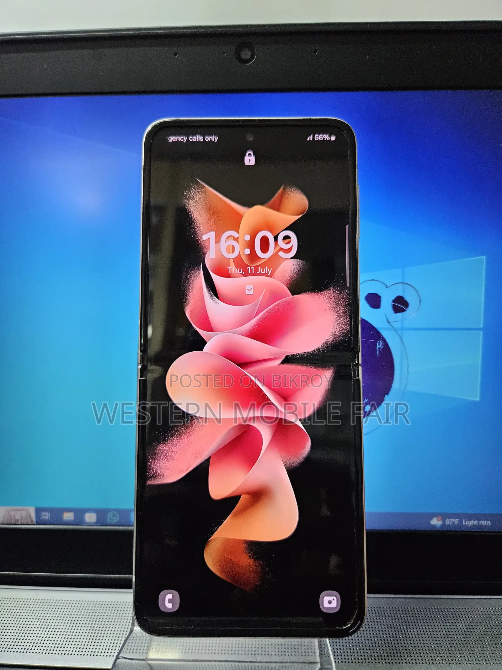 Samsung Galaxy Z Flip 3 256 GB Gold
