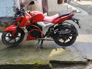 New TVS Apache RTR 160 4V 2024 Red