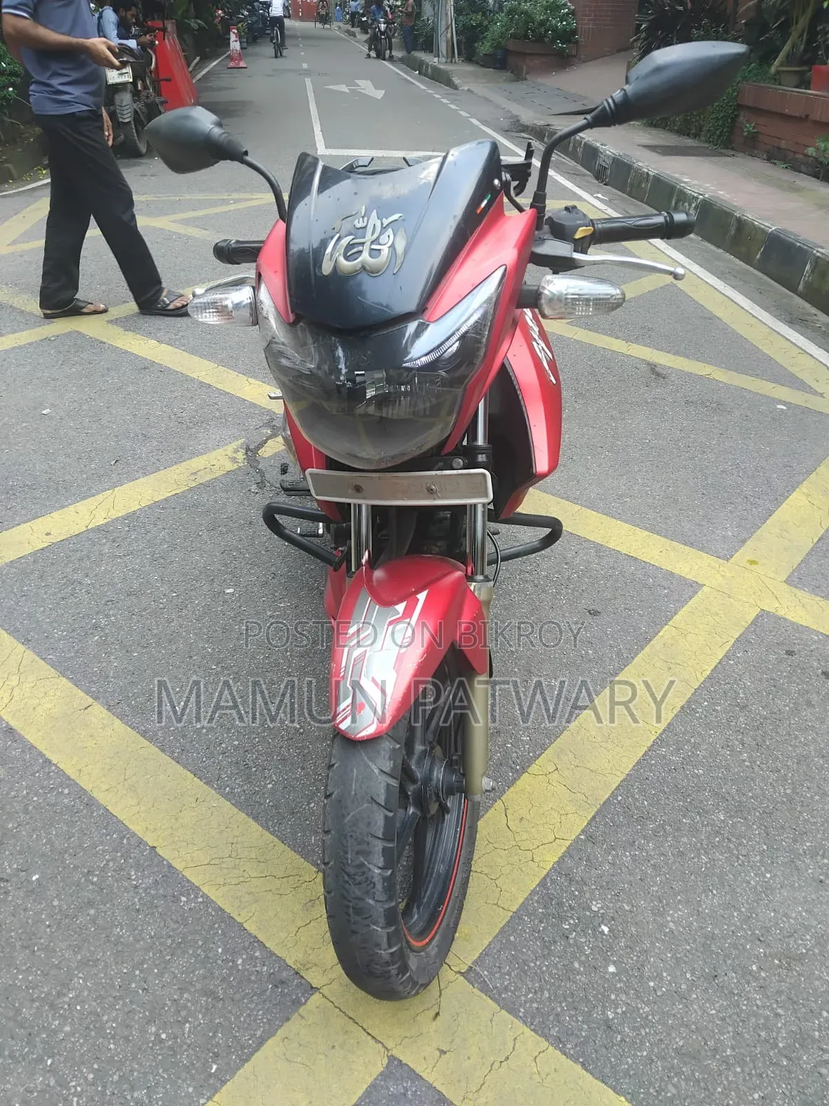 TVS Apache RTR 160 2V 2017 Red