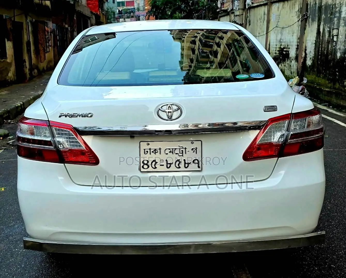 Toyota Premio 1.5 FWD 2016 White