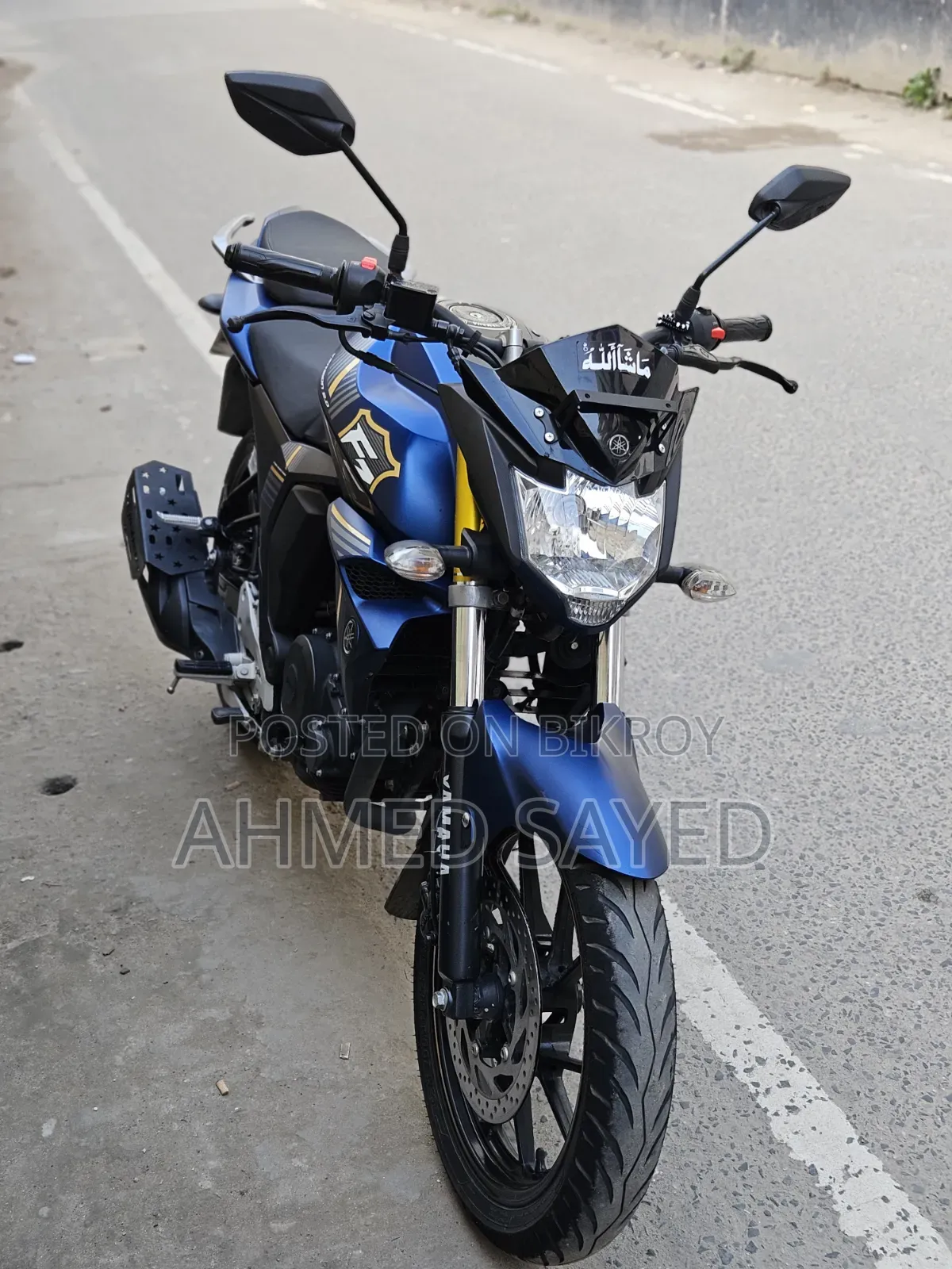 Yamaha FZS V2 2025 Blue