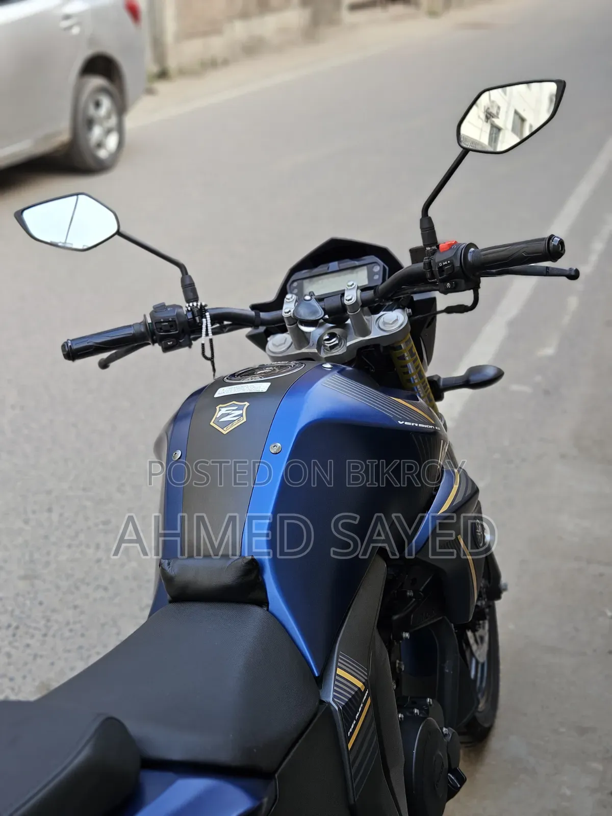 Yamaha FZS V2 2025 Blue