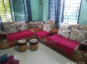 সেগুন কাঠের সোফা