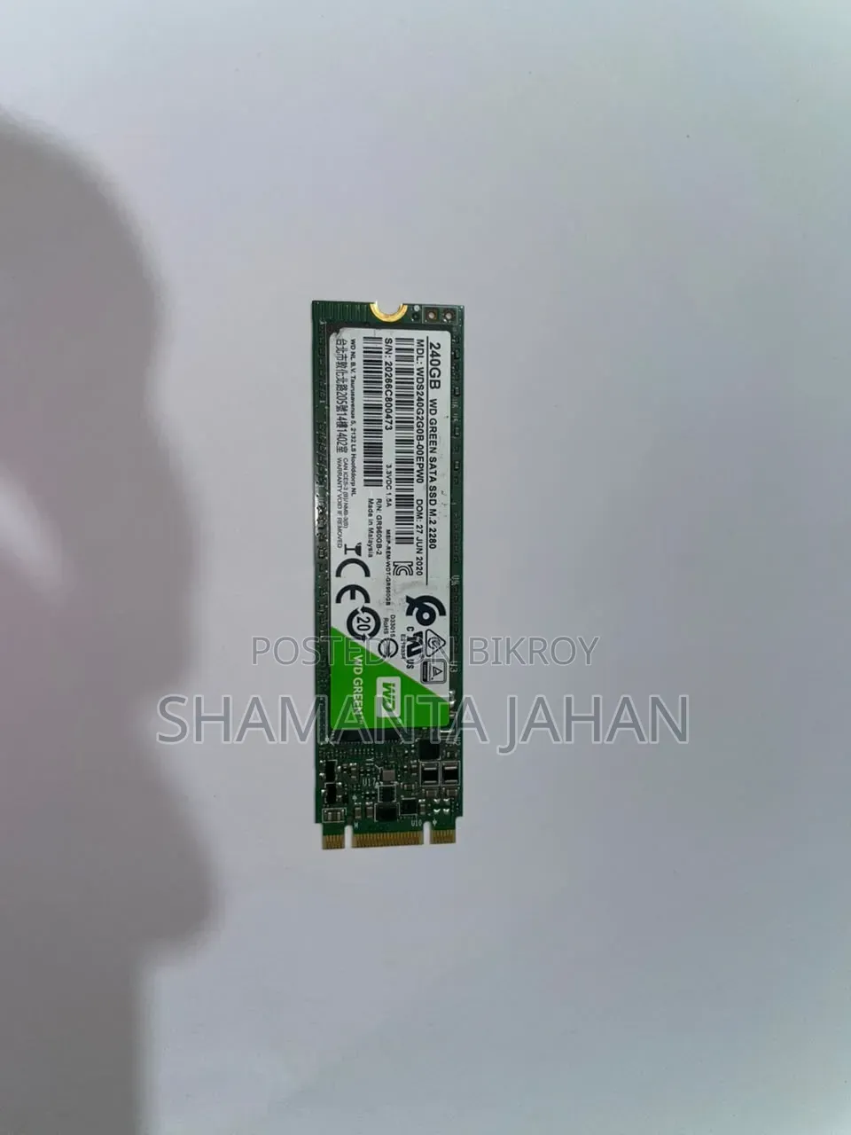 Wd Green SSD 240gb