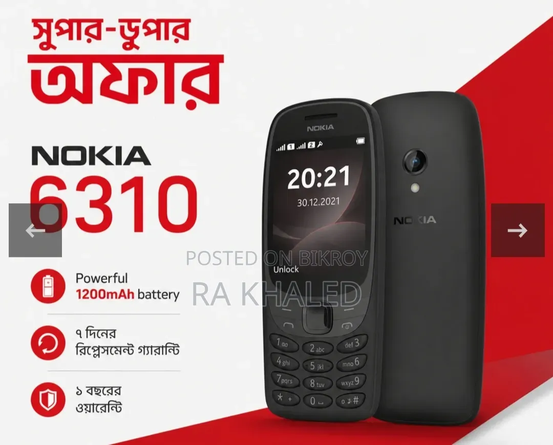 New Nokia 6310 Black