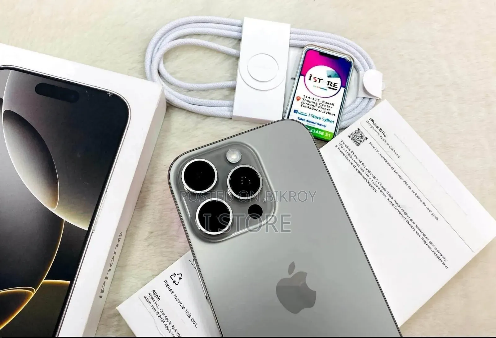 Apple iPhone 16 Pro 256 GB Silver