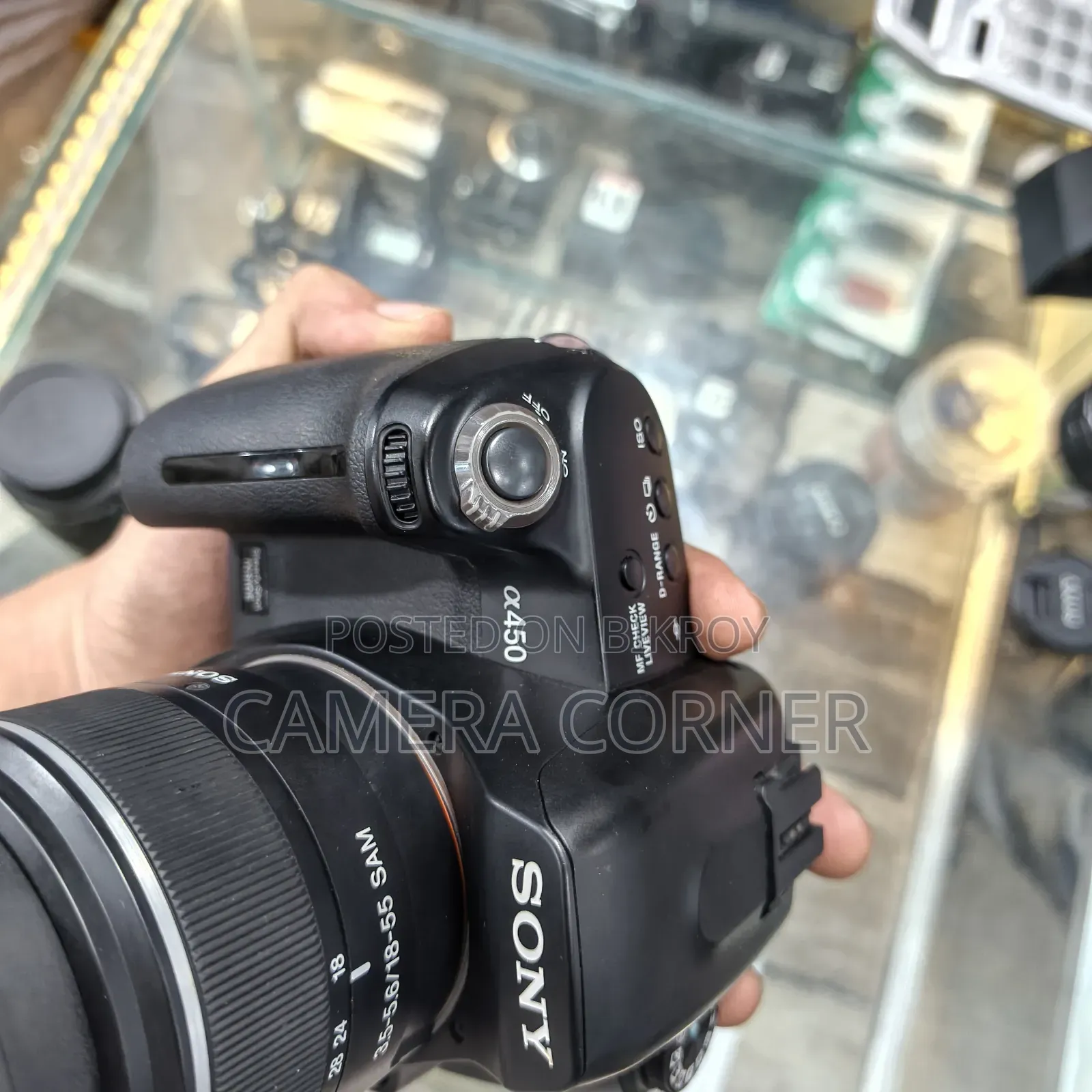 Sony DSLR A450 With 18-55 Lens