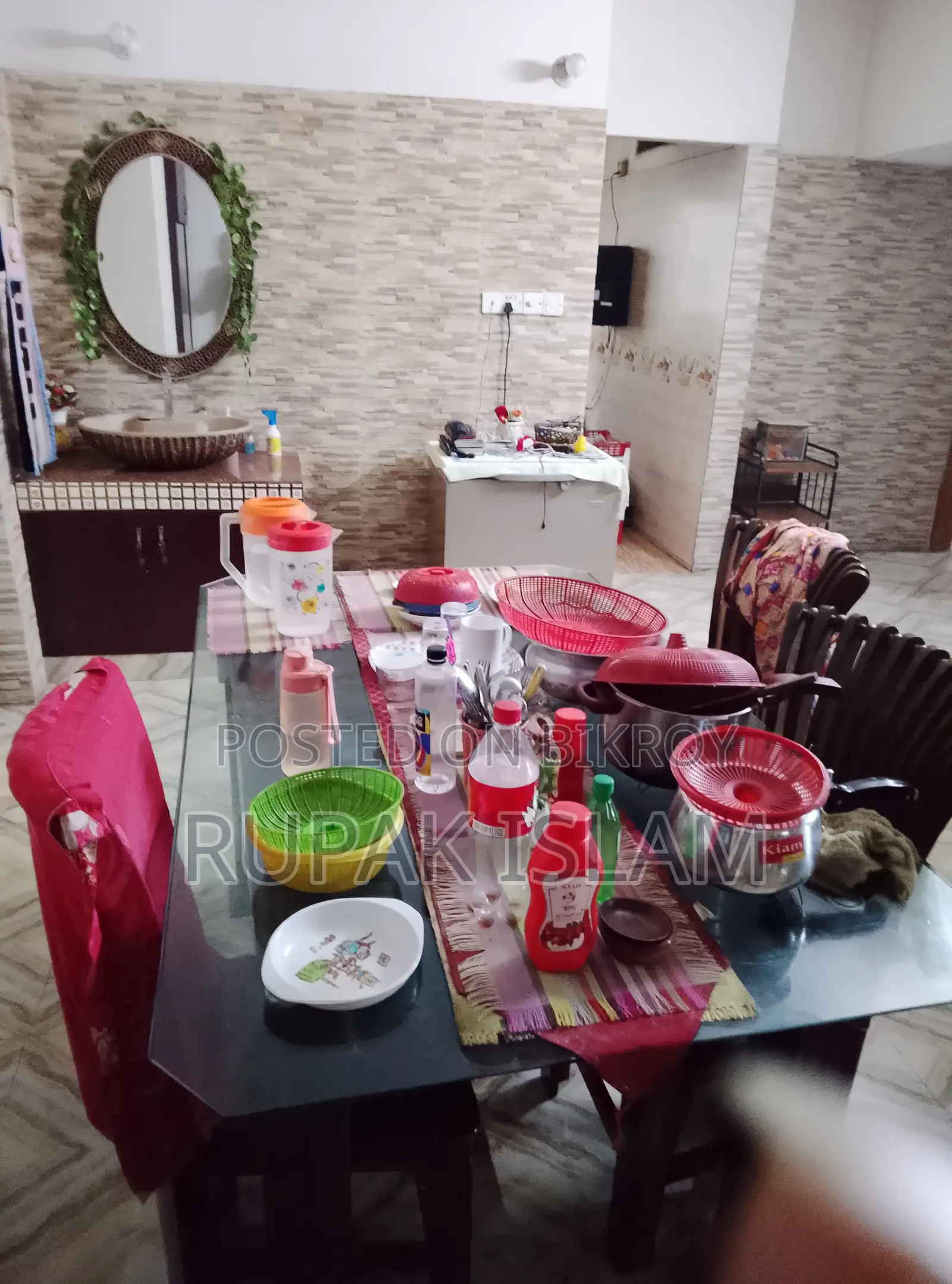 Furnished 4bdrm Apartment in Rawshan Ambia Tower, Mirpur for Sale