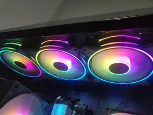 ARGB Casing Fan 120mm-9pcs+Argb HUB-1 PCS