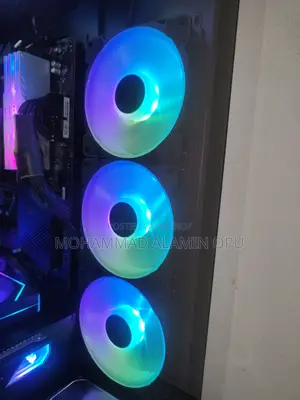 ARGB Casing Fan 120mm-9pcs+Argb HUB-1 PCS