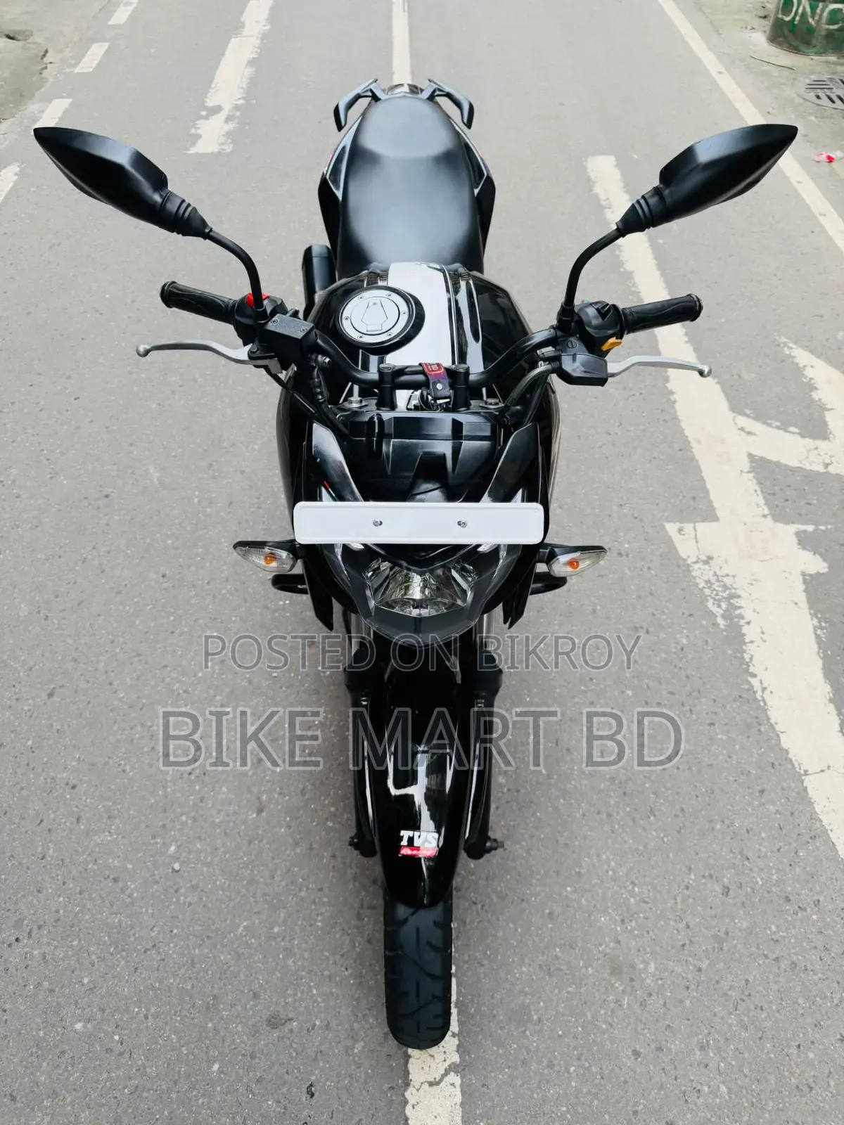 TVS Apache RTR 160 4V 2020 Black