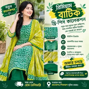 বাটিক থ্রি পিস
