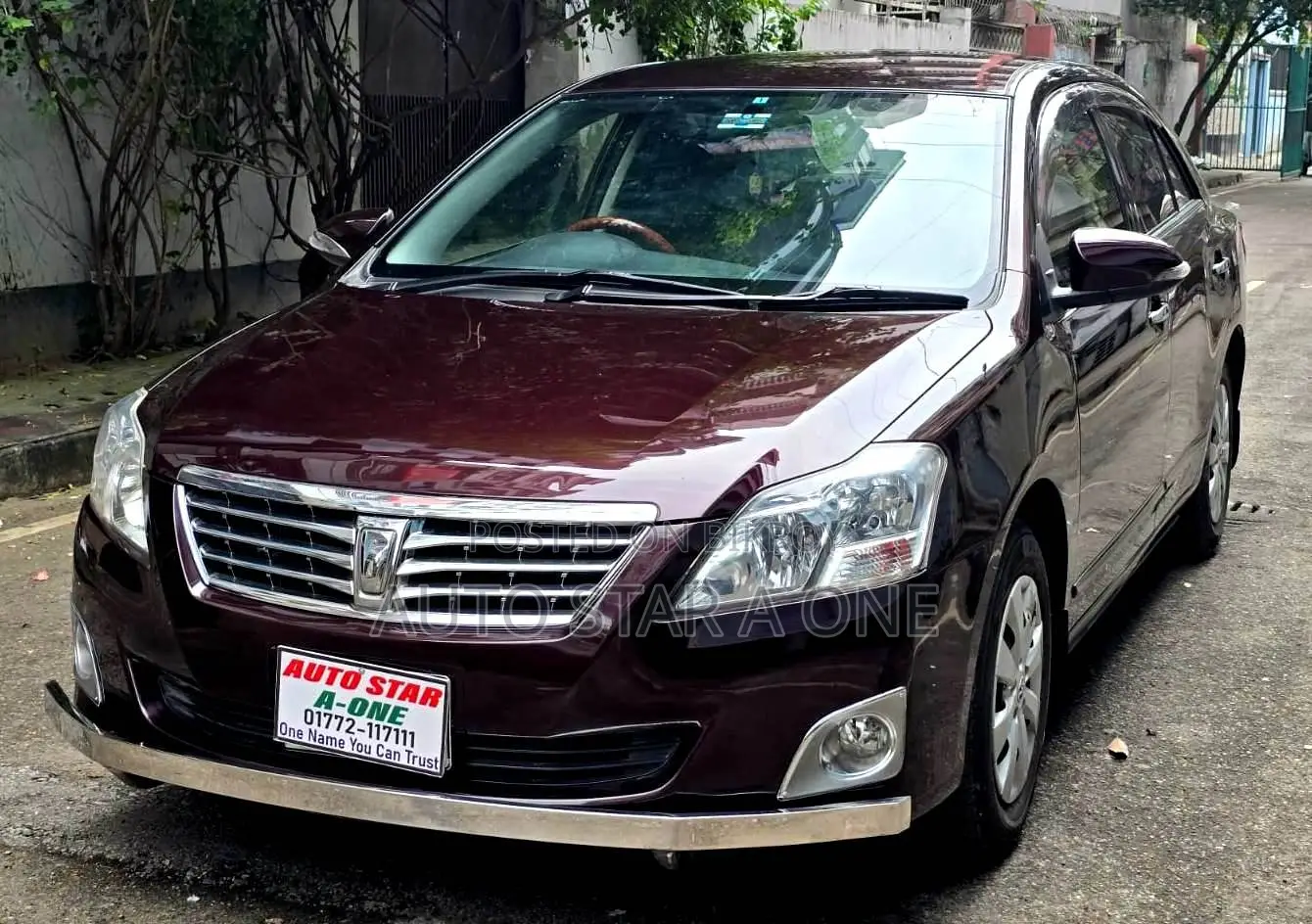 Toyota Premio 1.5 FWD 2014 Maroon