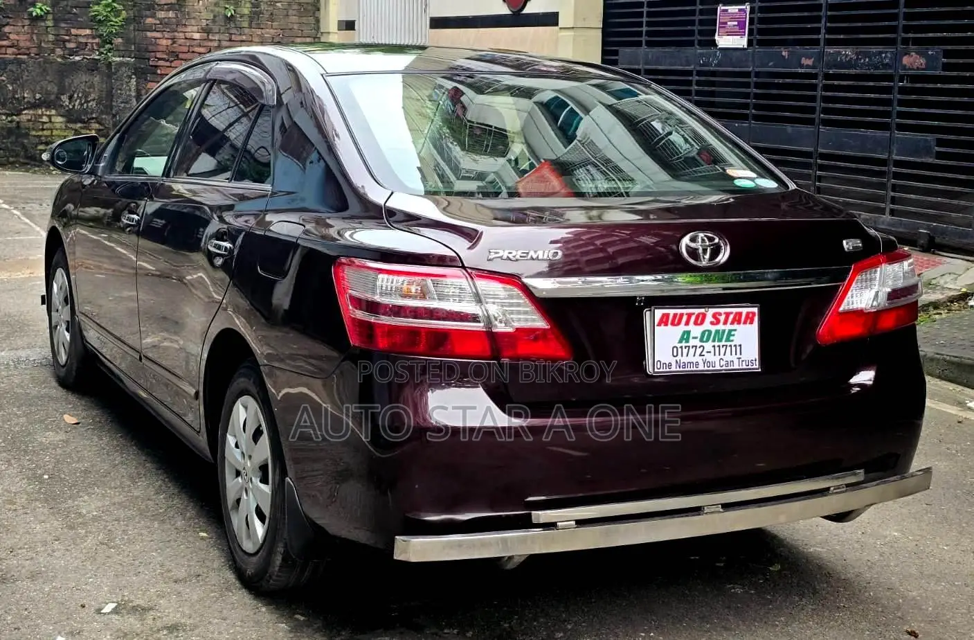 Toyota Premio 1.5 FWD 2014 Maroon