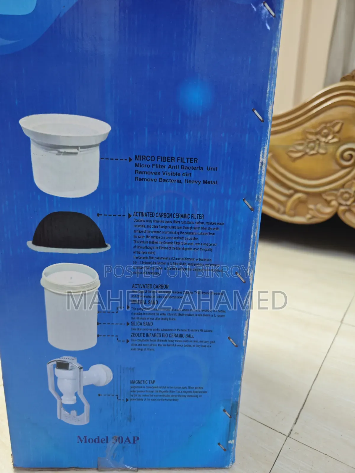 Accua Pure Water Filter (No Boiling Required)