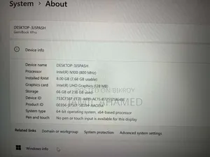 New Laptop Chuwi GemiBook XPro 8GB HDD+SSD 256GB