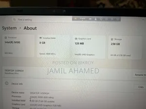 New Laptop Chuwi GemiBook XPro 8GB HDD+SSD 256GB