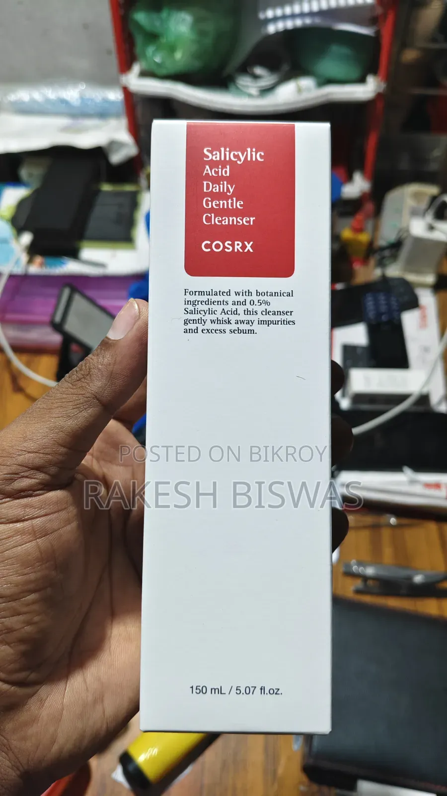 ​COSRX Salicylic Acid Daily Gentle Cleanser (150 Ml) - ১০০% অরিজিনাল